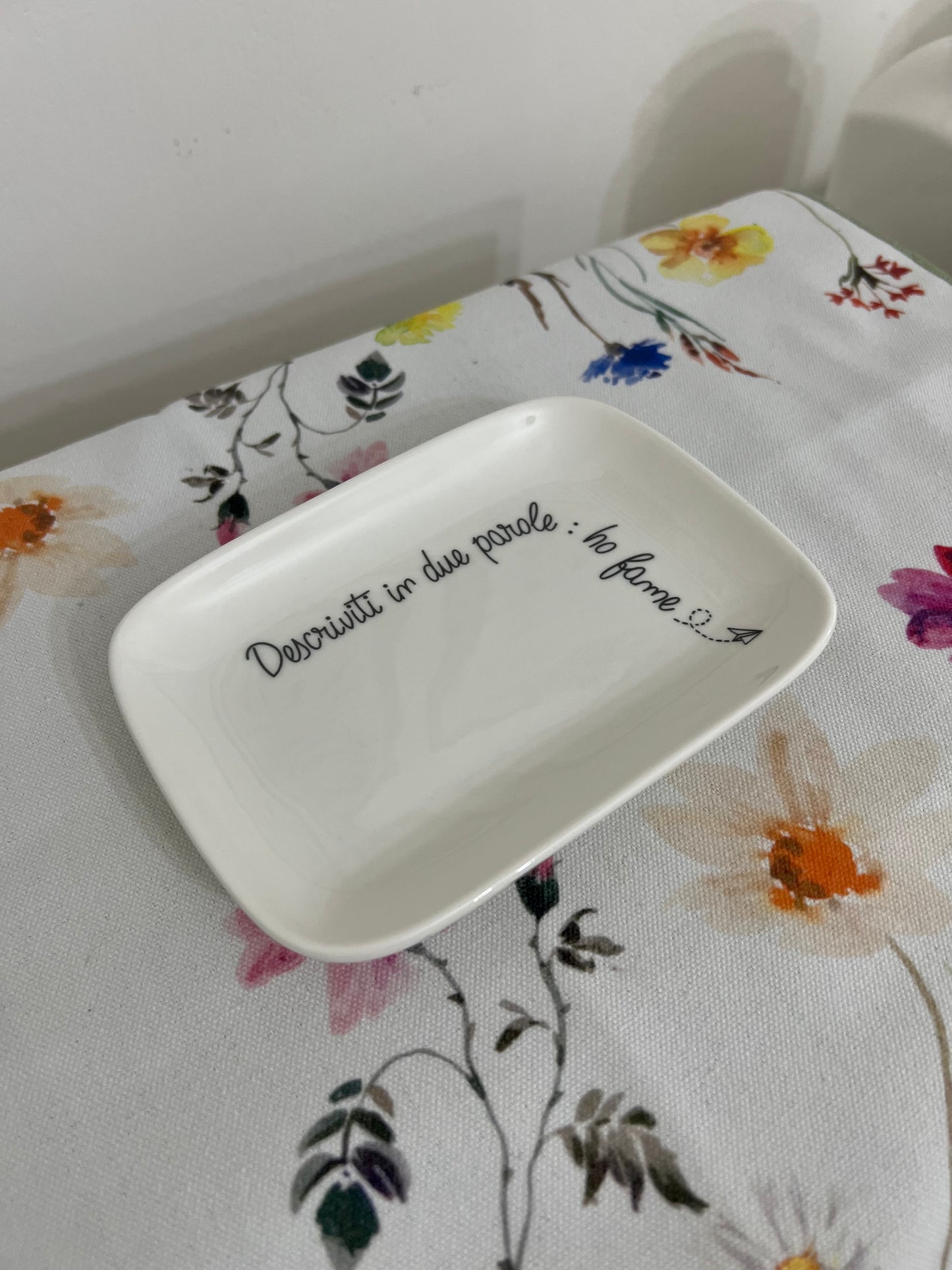 Piatto Rettangolare 15x10cm “Gli Onesti”