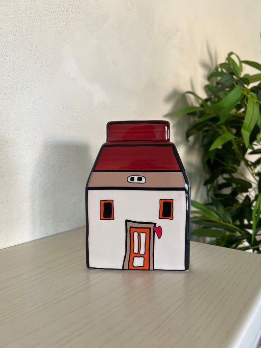 Contenitore Le Casette Rosso 11X17